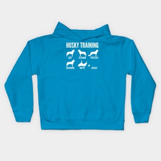 Husky Training Husky Dog Tricks Kids Hoodie